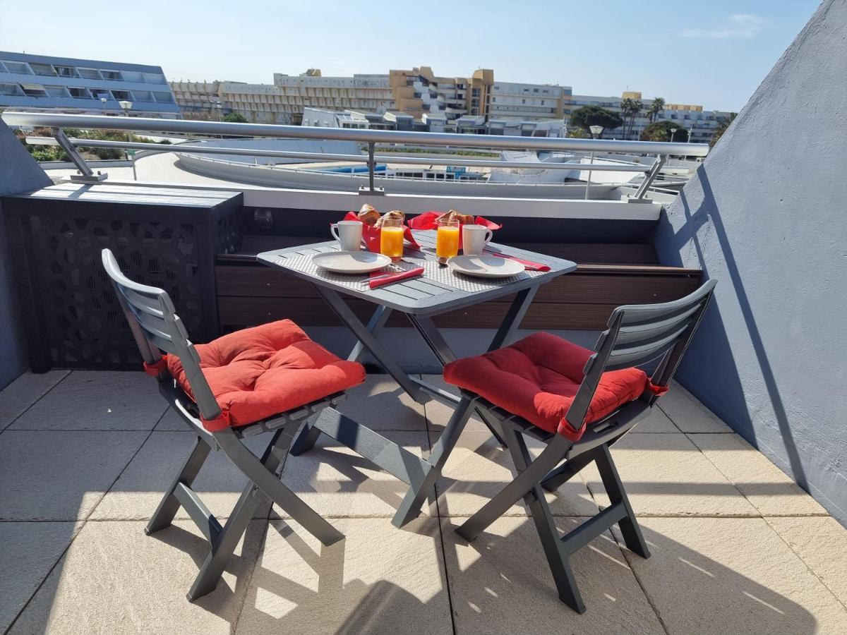 207 Cap D'Agde Naturiste Grand T2 De Standing Avec Garage מראה חיצוני תמונה